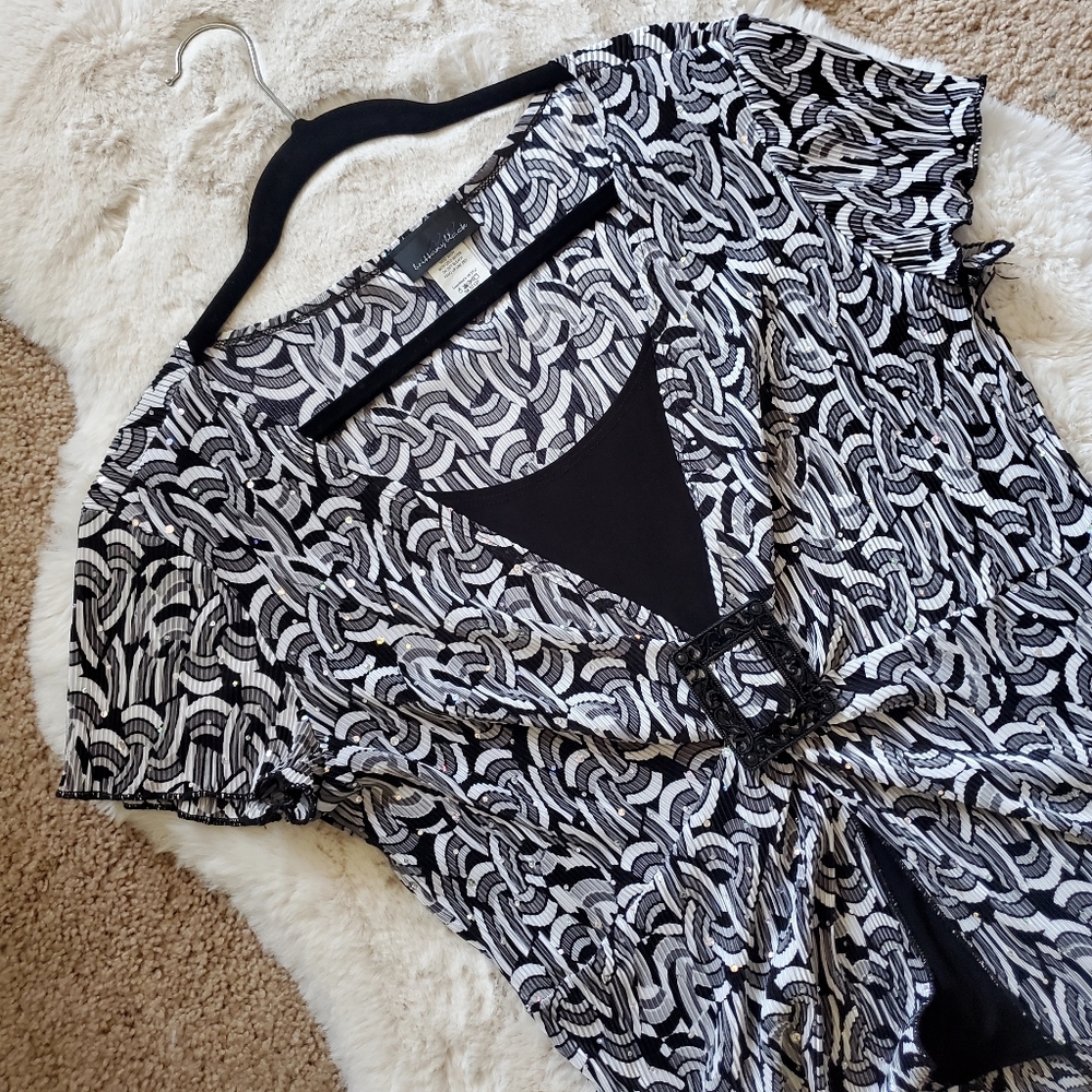 Macy's Short Sleeve Blouse